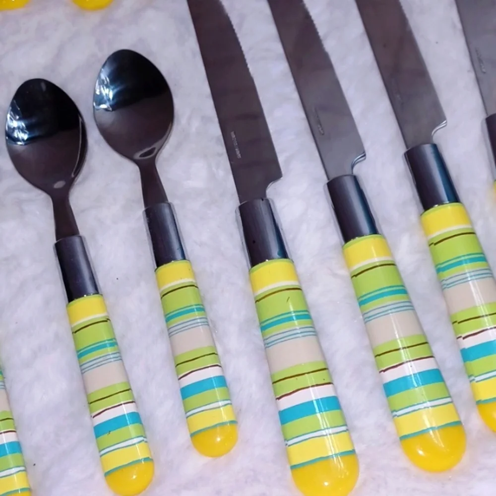 Retro Target Under The Sea Silverware Summer Set 8Knives 8 Forks 8 Spoons
